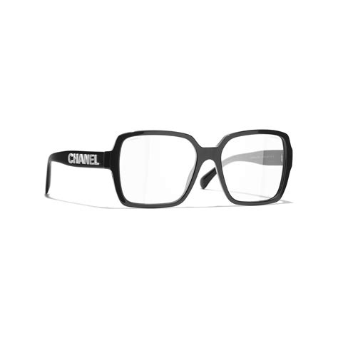 chanel 52117420|CHANEL Eyewear: Square Blue Light Glasses, acetate — .